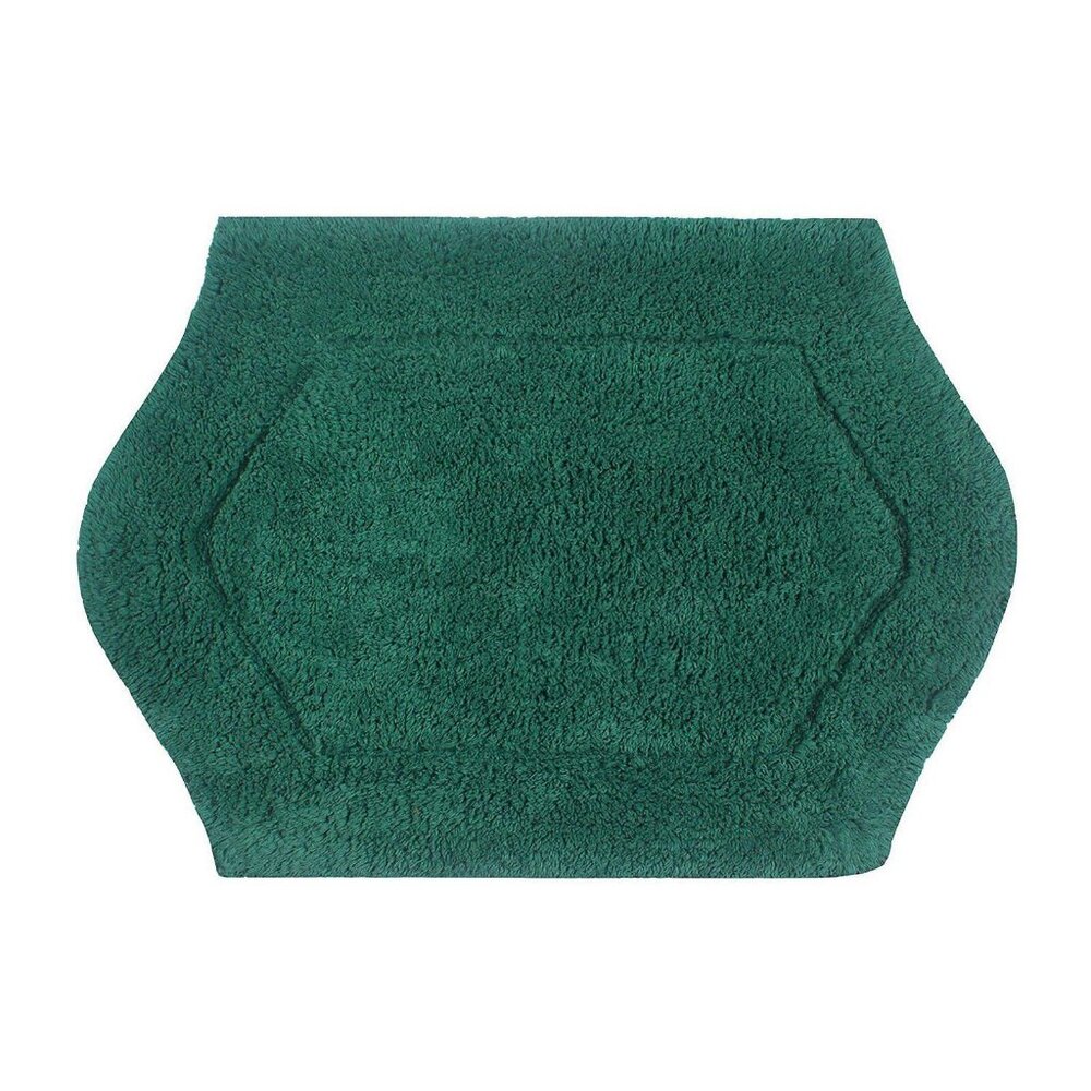 NWT Home Weavers Quick Dry Bath Rug 1671b34cf45a99 Bottle Green 17" x 24"